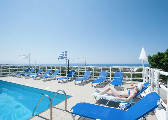 Lägenhetshotell Panorama-seaview & Hersonissos (Crete)